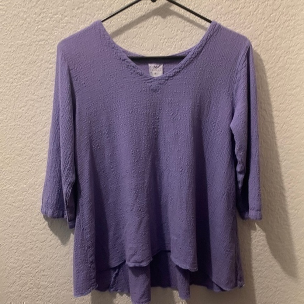 CMC lavender top made in USA